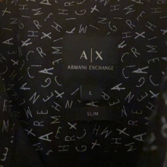 Armani Exchange button down size L - Picture 4 of 7